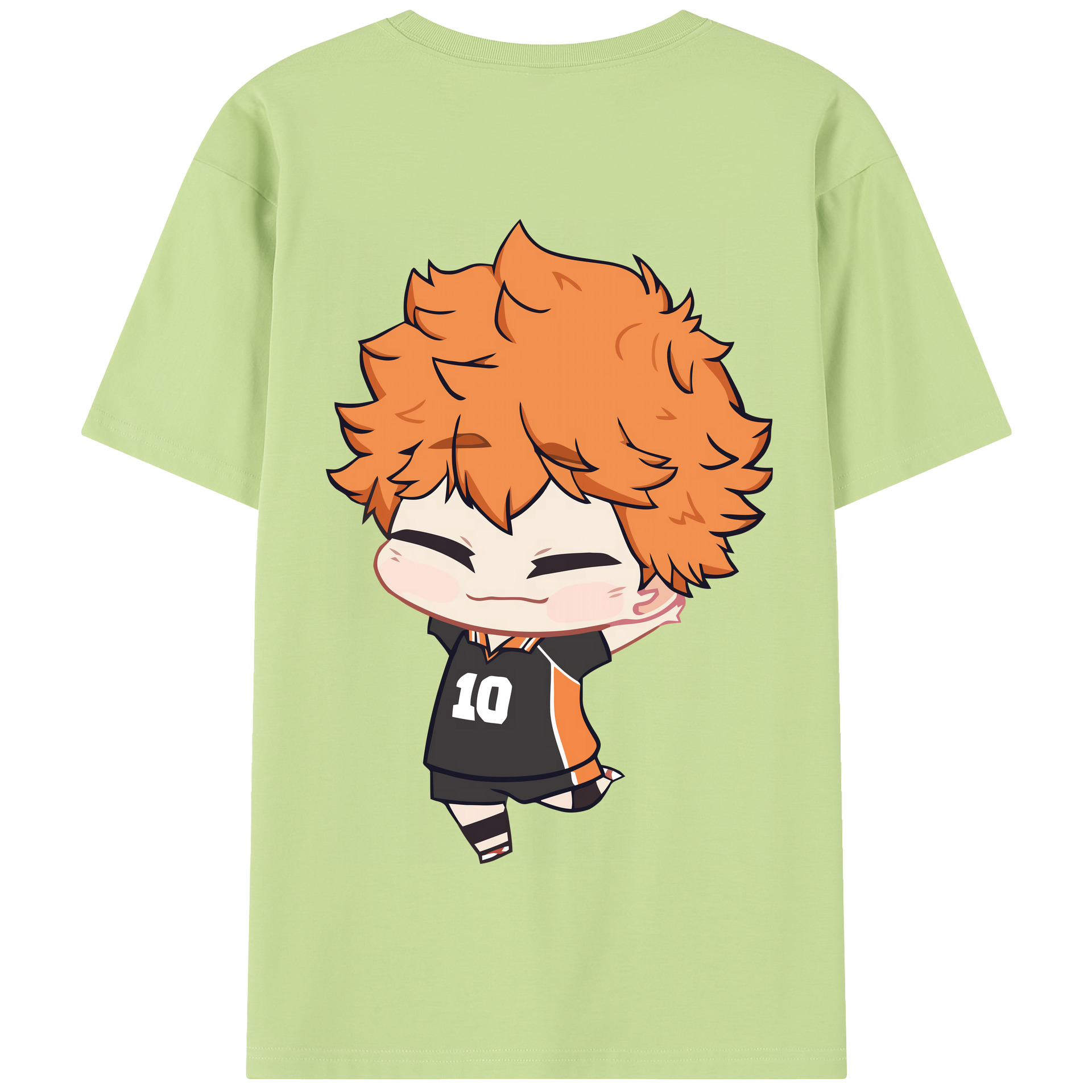 （画像用） ハイキュー!! Haikyu!! 綿100％半袖Tシャツ（背面プリント）